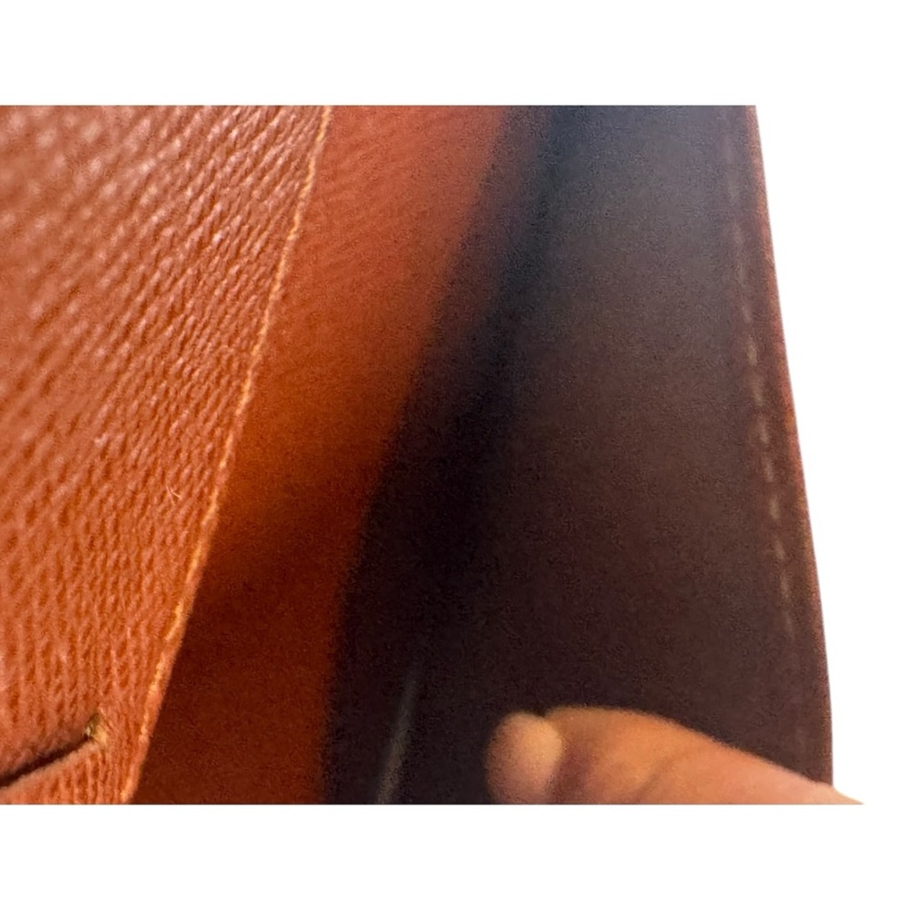 Louis Vuitton Monogram Checkbook Holder Wallet- Brown - Picture 10 of 13